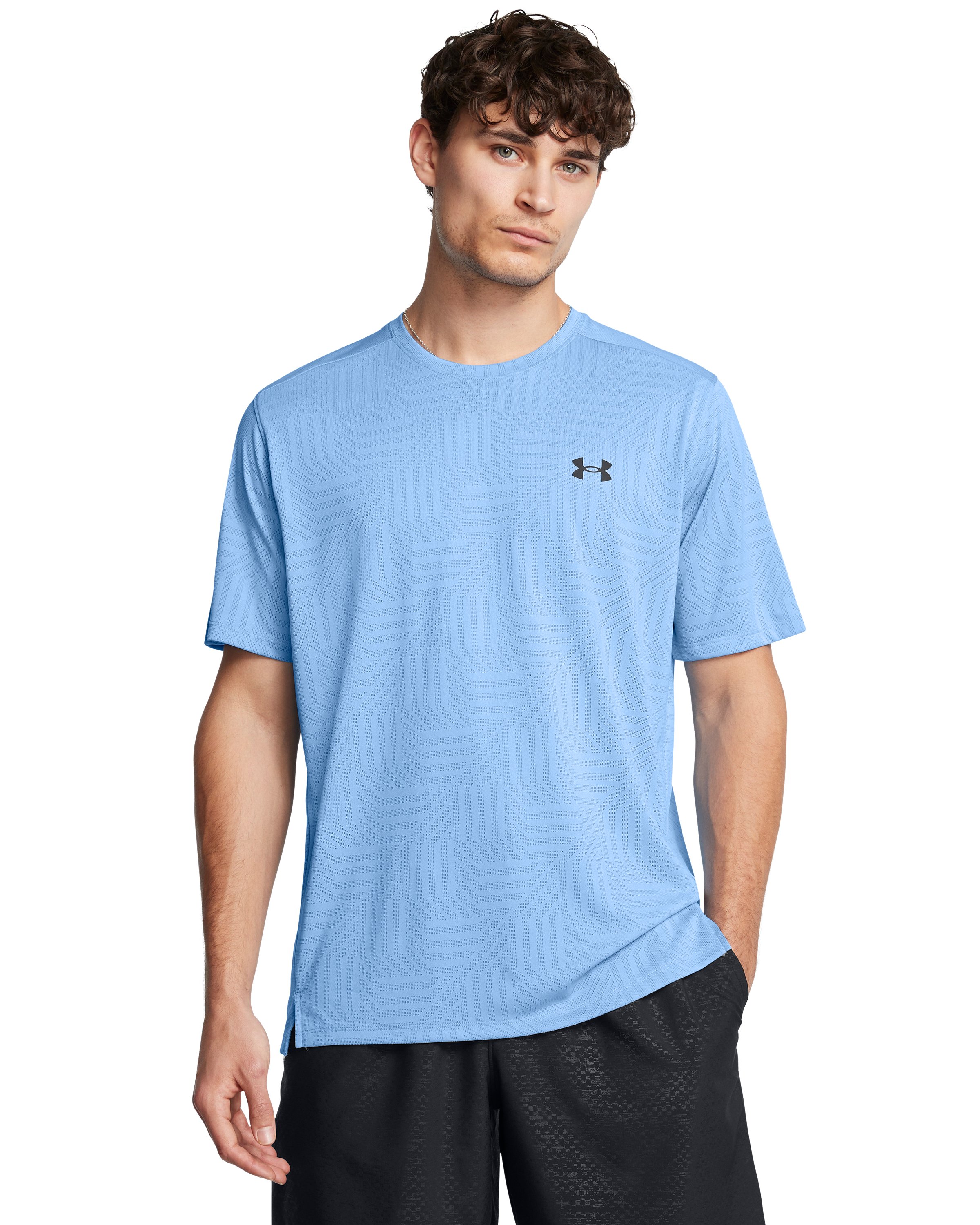 UA Tech Vent Geotessa Men's Short Sleeve 9