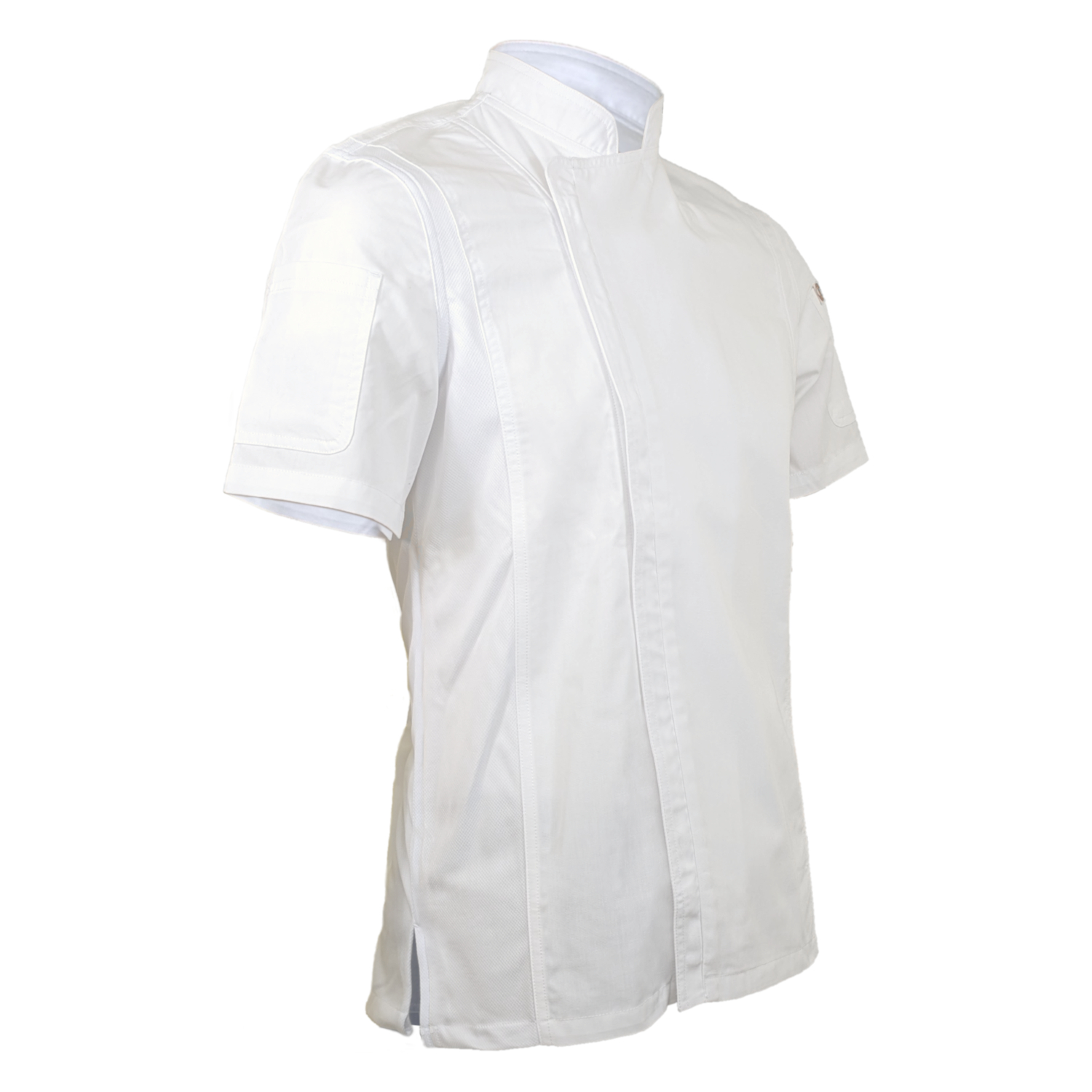 Men's Short Sleeve Modern Chef Coat (BLANK) 6