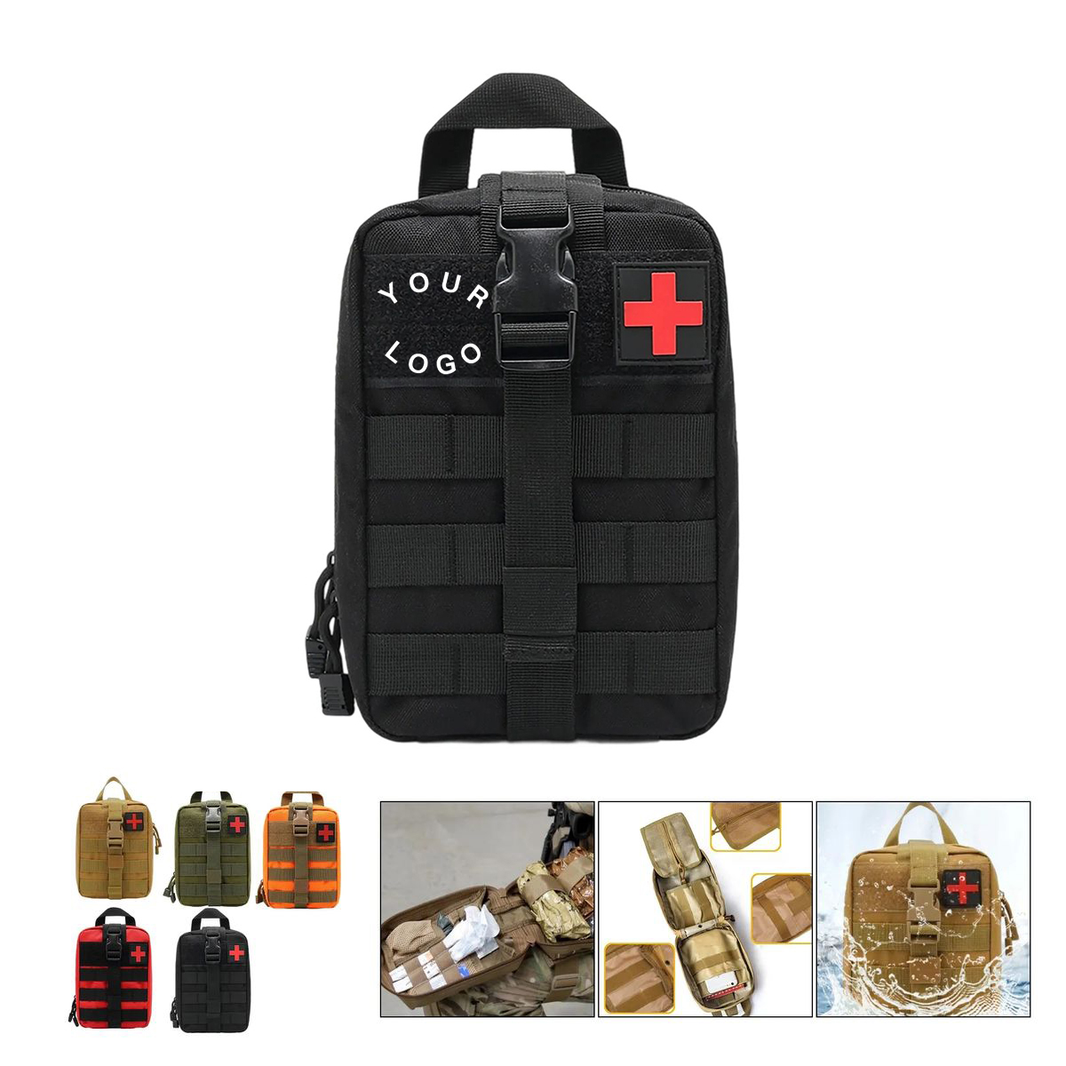 Oxford Fabric First Aid Kit for Hiking and Camping 2