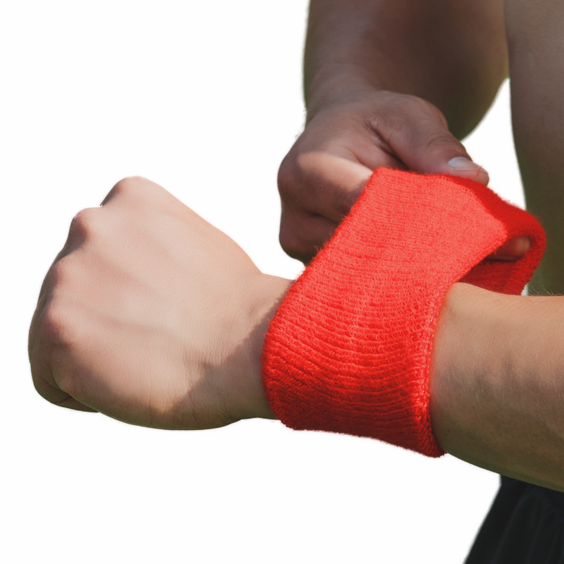 Sports Elastic Wrist Guard Breathable Wristband Sweatband 3