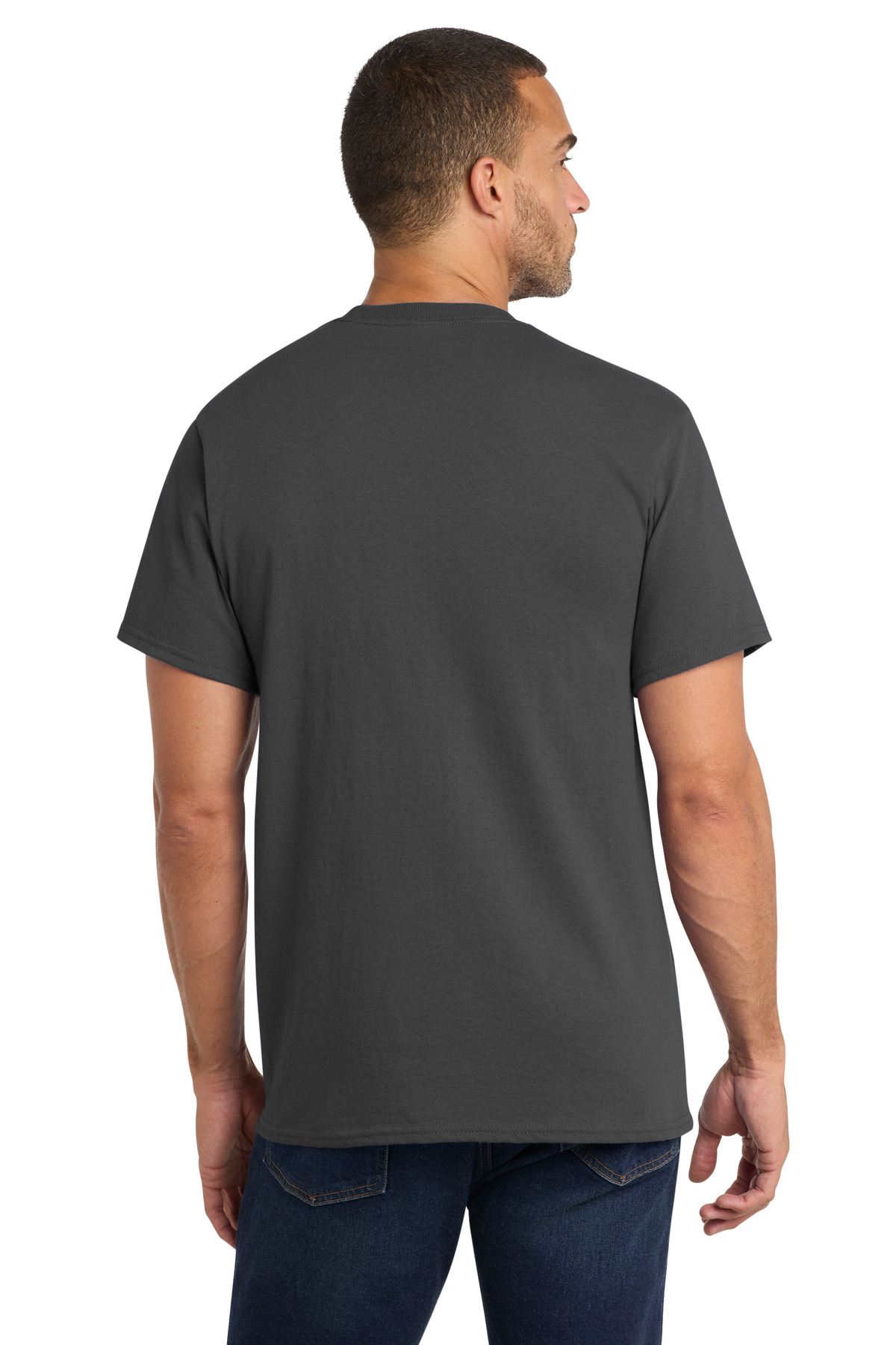 Port & Co Core Cotton Pocket Tee. PC54P 8
