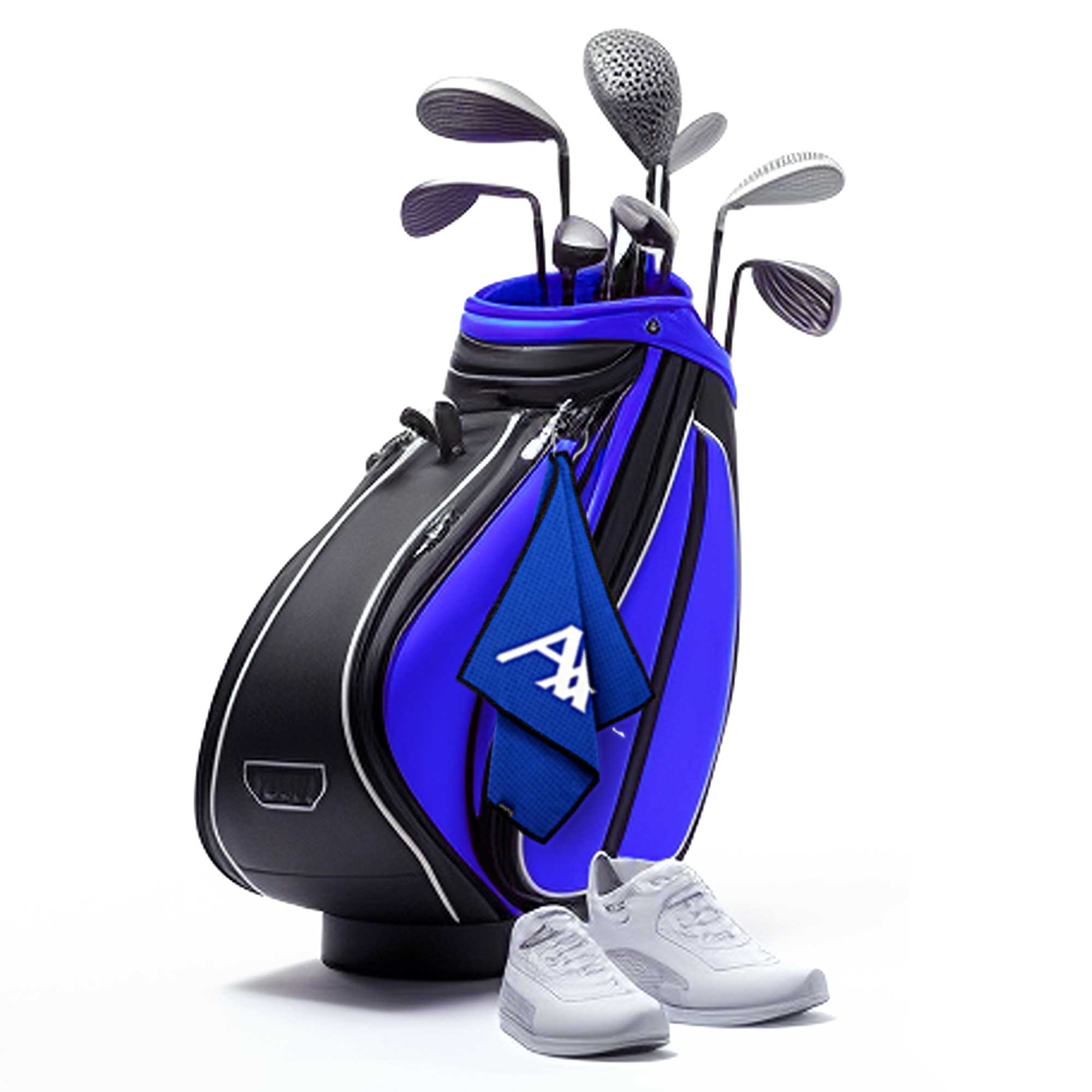 ProWaffle 12x12 rPET Golf Towel 2