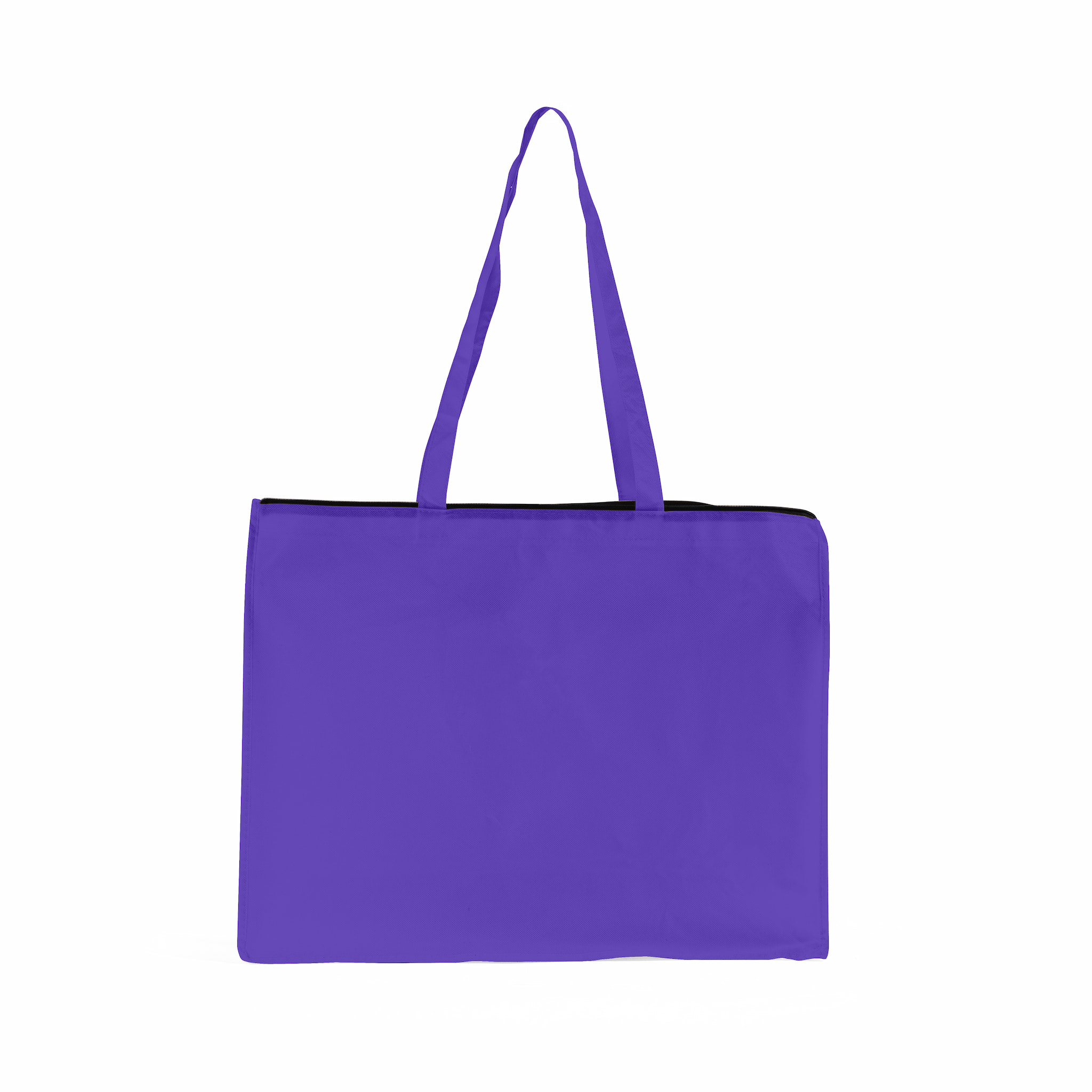 Carry All Zippered Non-Woven Tote Bag 16