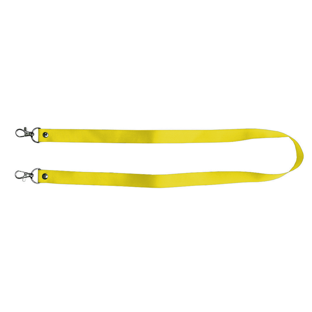 Premium Lanyard W/ 2 Swivel Hooks 18
