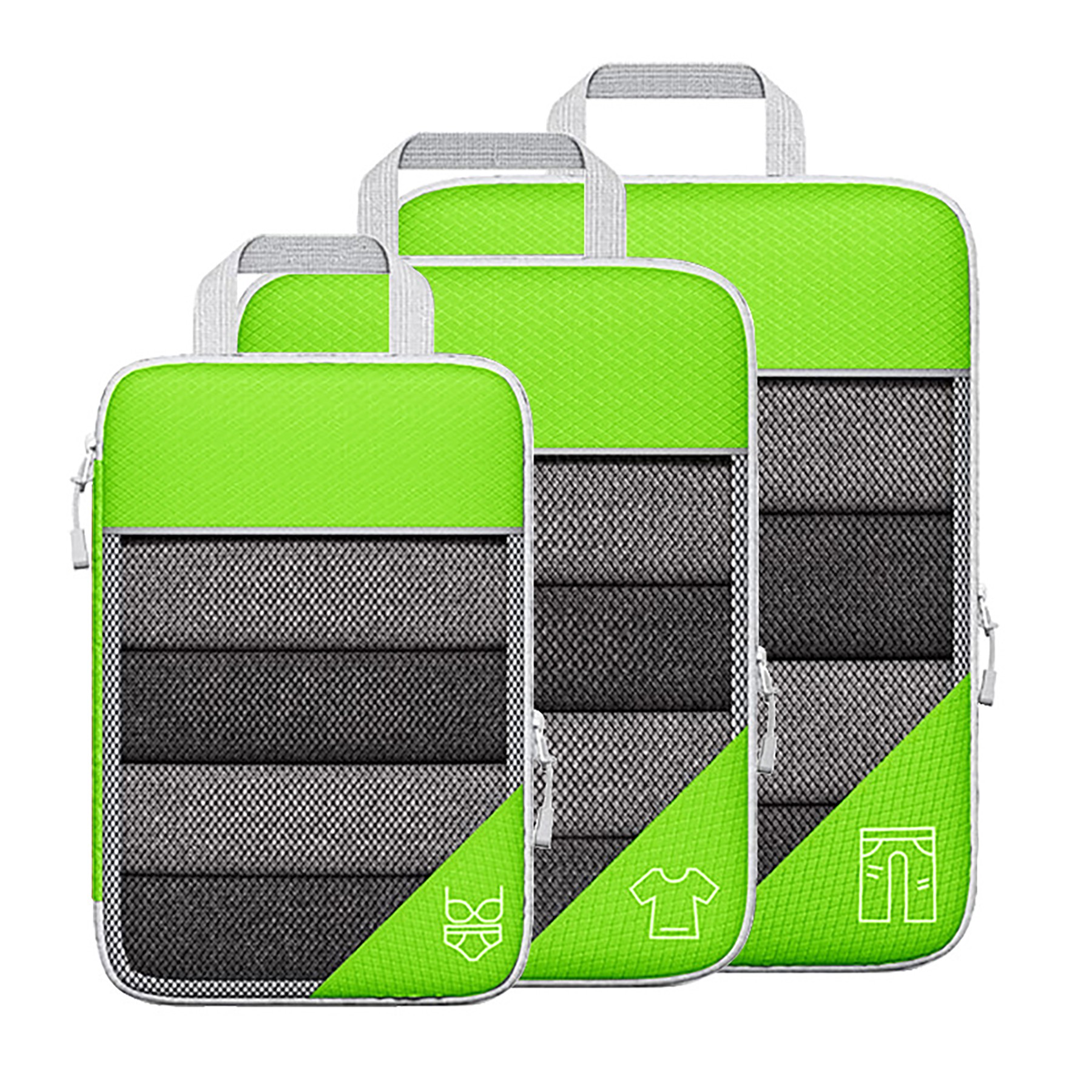 3 Pack Compression Packing Cube 7