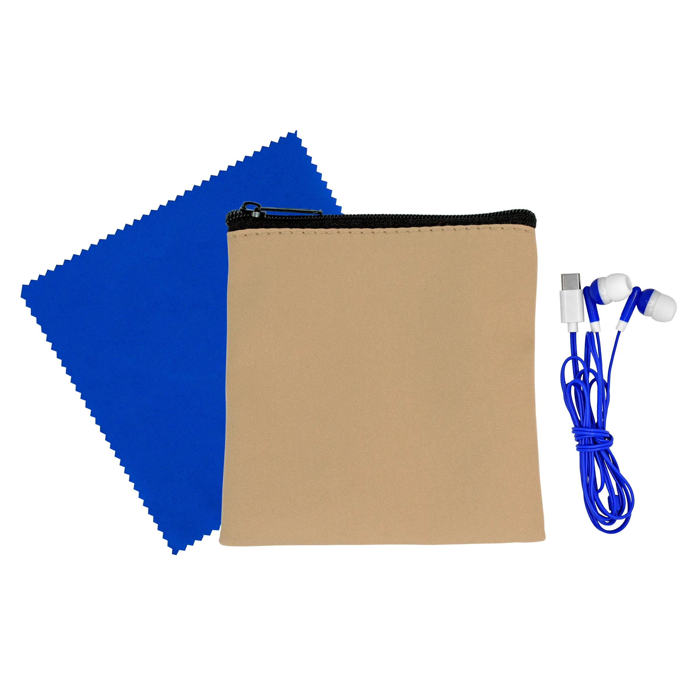 Executive Cloth & Ear Bud Set 8