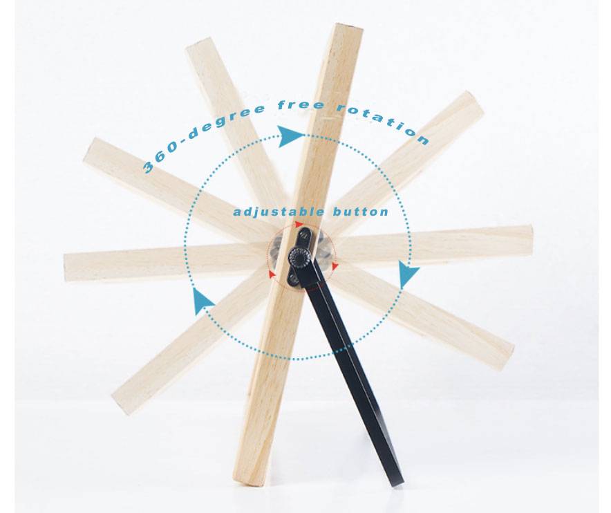 Double-sided Magnetic 360-degree rotating stand Whiteboard 6