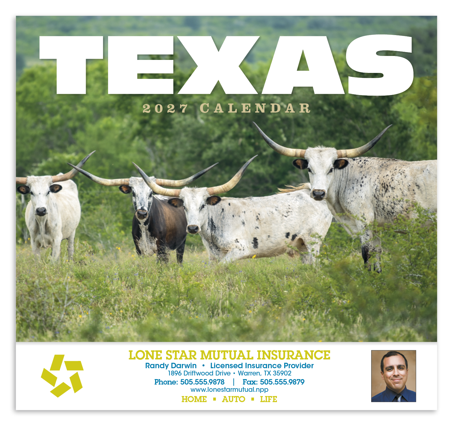 HotLine® Products Texas Appointment Calendar - Stapled 42