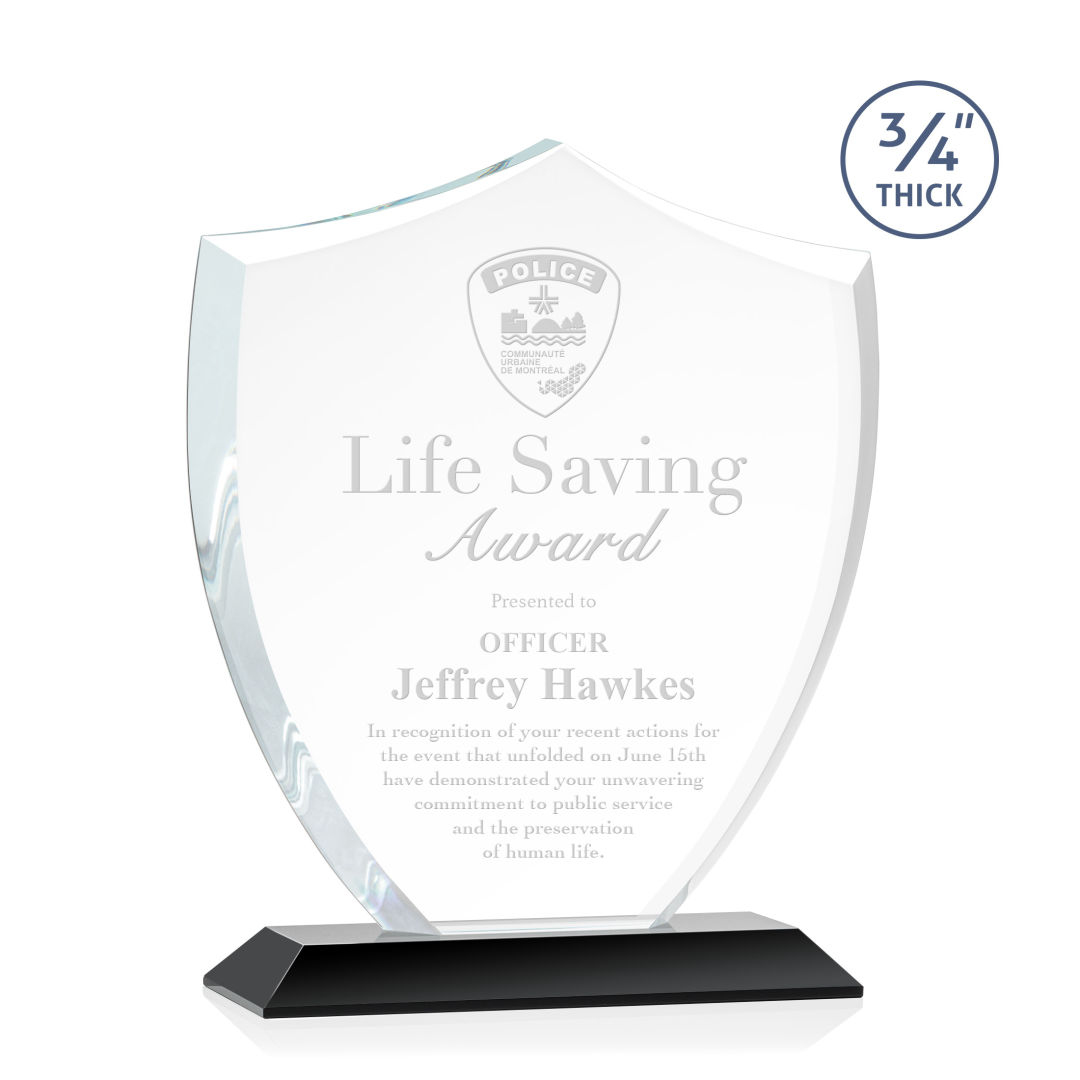 Scudo Shield Award - Black 6