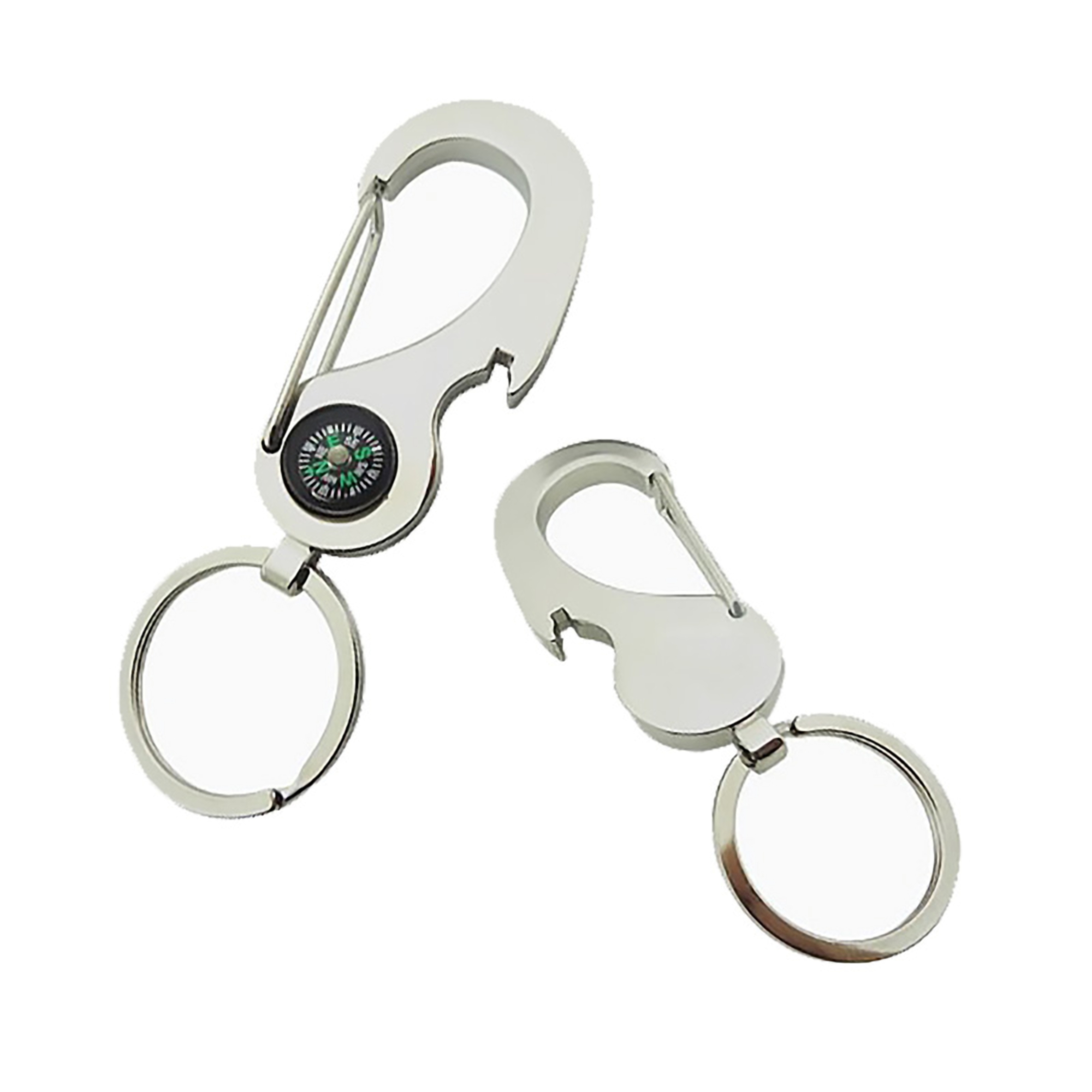 2-in-1 Compass and Bottle Opener Keychain 5