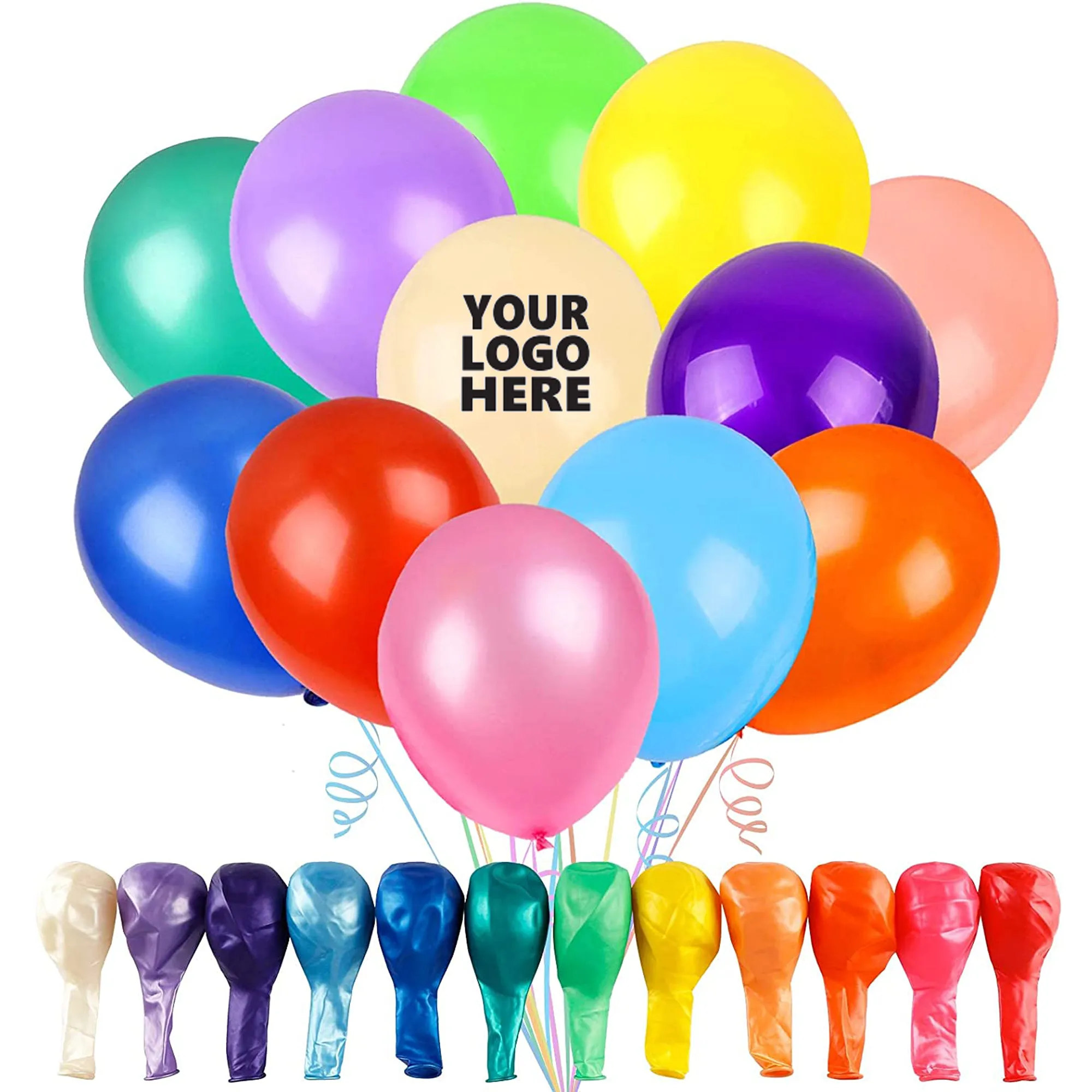 13 "Rainbow Balloons Customized For Party 2
