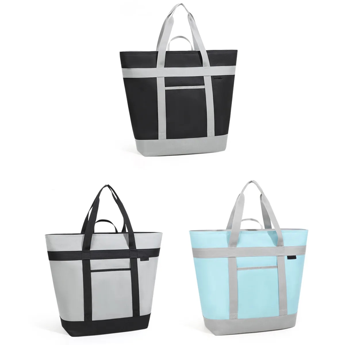 Outdoor Picnic Insulated Tote Aluminum Foil Thermal Bag 6