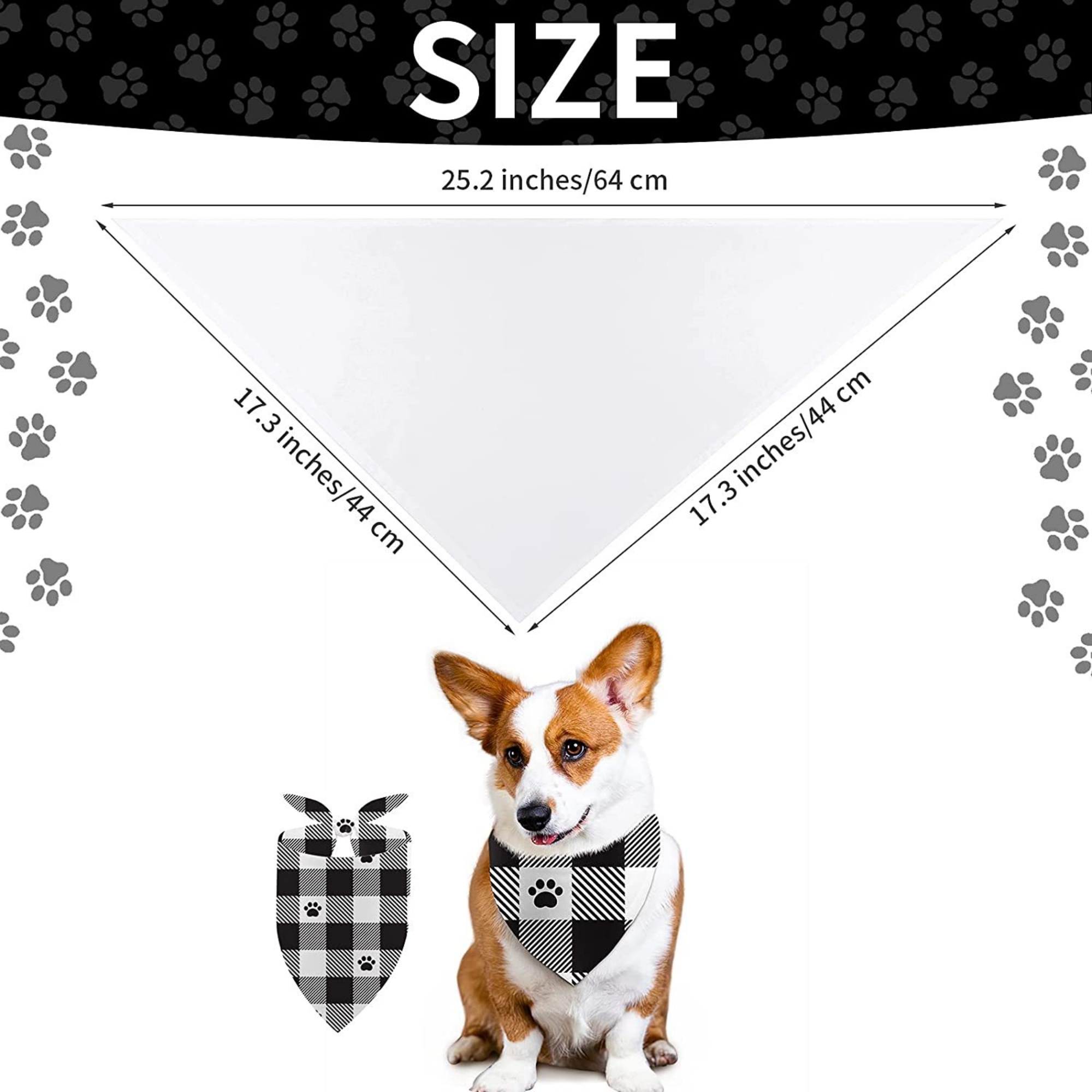 Popular Pet Triangle Bandanas Dog Scarf 3