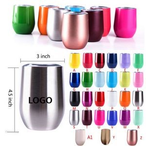12Oz Wine Tumbler With Lid 3