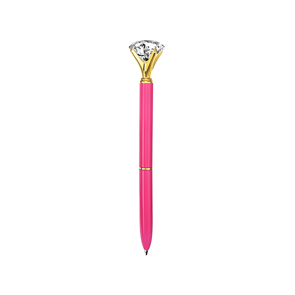 Metal Ballpoint Pen - Crystal Diamond Top 3