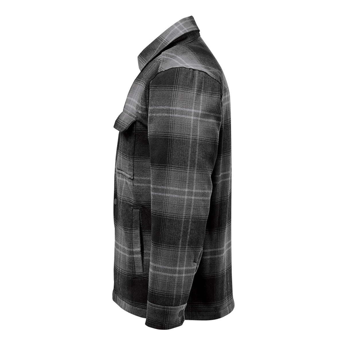 Stormtech Men's Highland Sherpa Lined Plaid Jacket 4