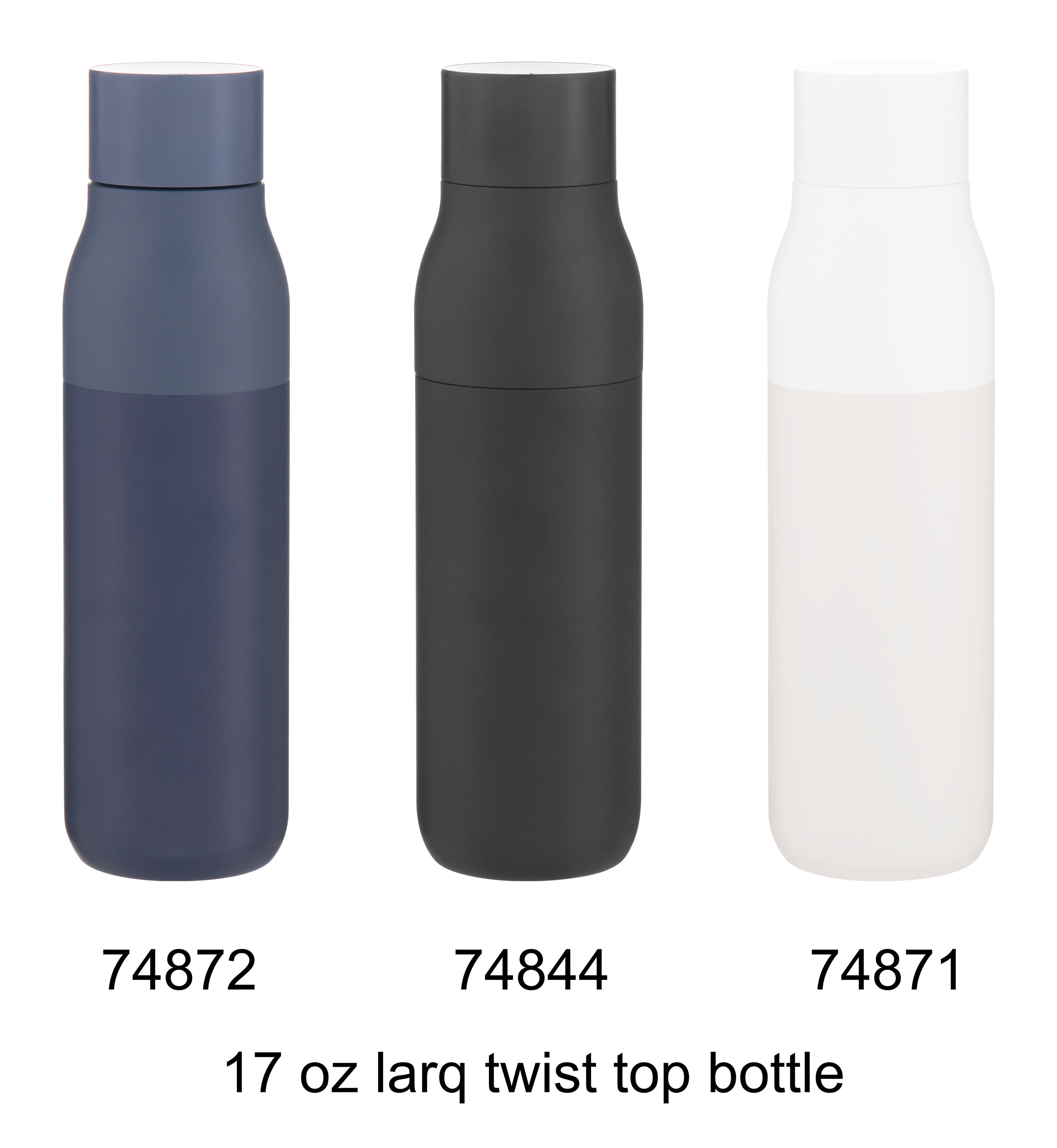 17 oz larq twist top bottle