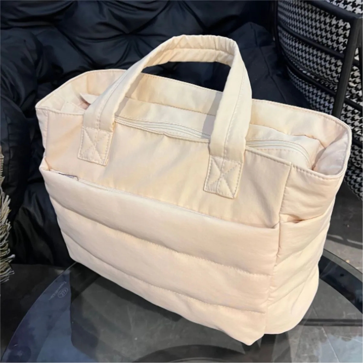 15L Large Capacity Women's Shoulder Tote Laptop Bag 5