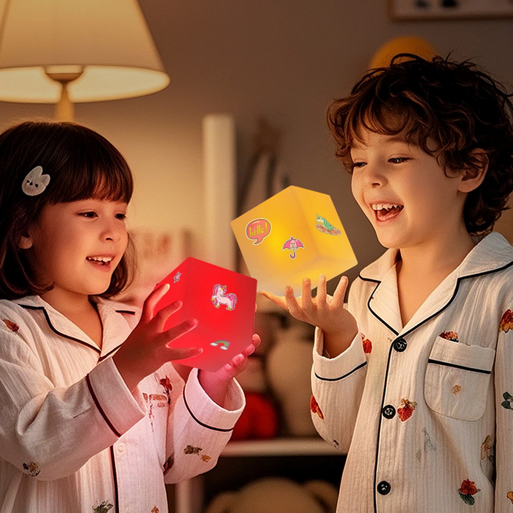 Square 16 Colors Rechargeable Led Light 2