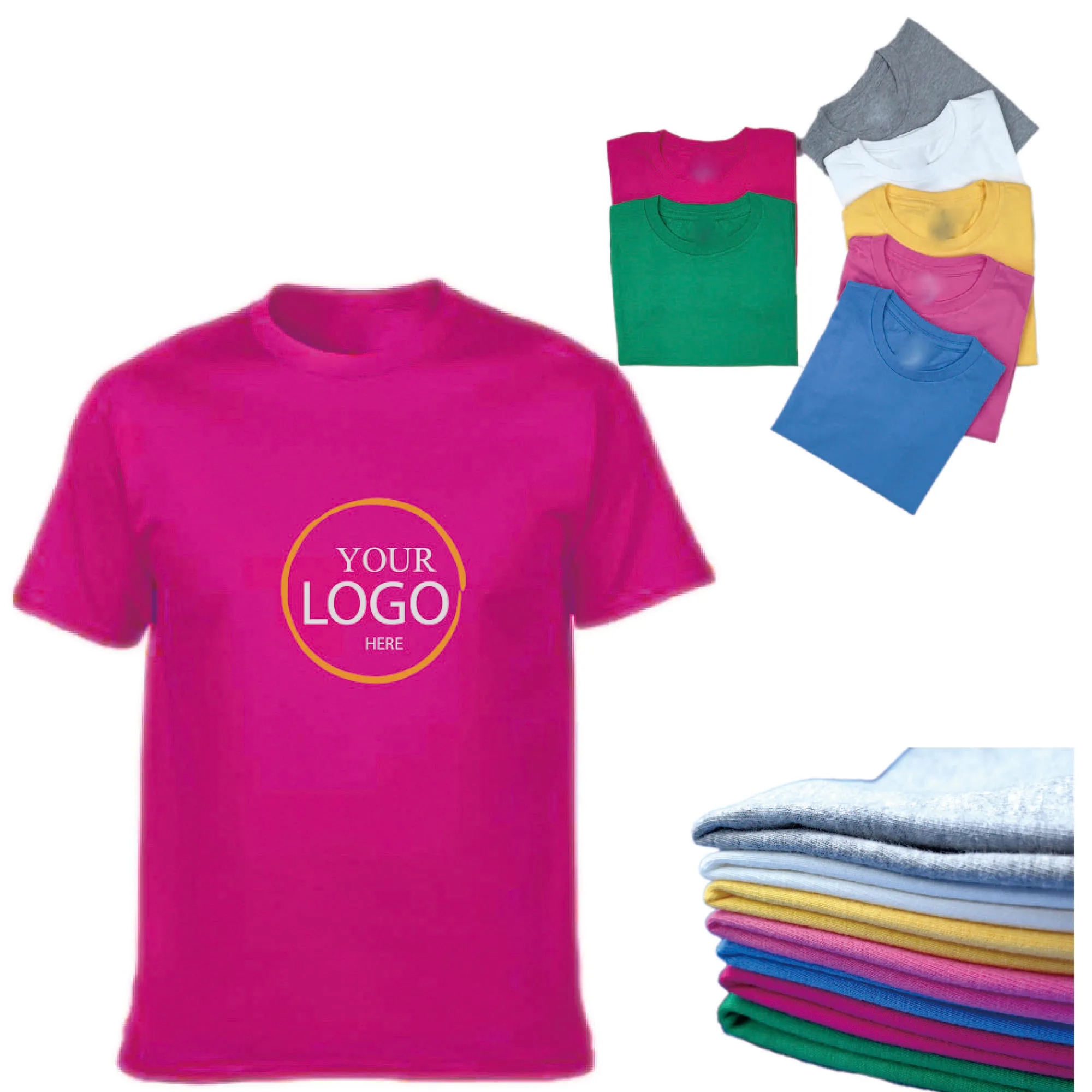 Custom Printed Cotton T-Shirt 1