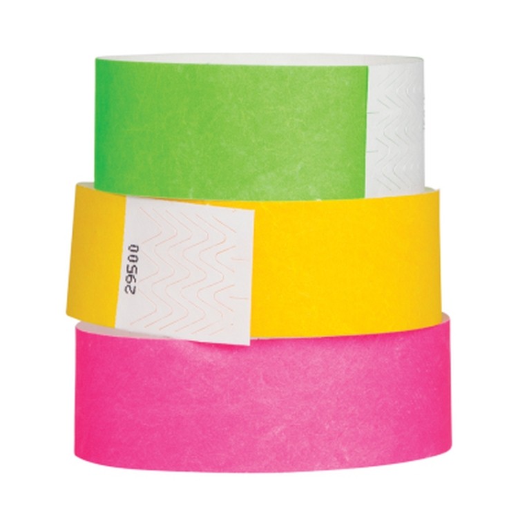 1" Stock DuPont™ Tyvek® Wristband 1