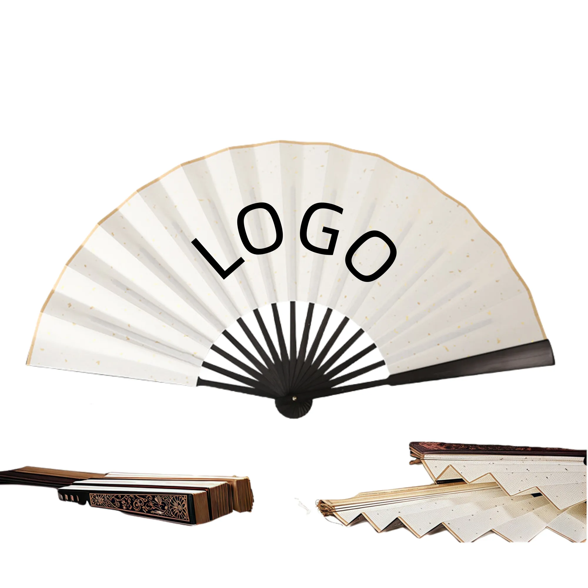 Authentic Folding Fan for Artistic and Advertising Use 4