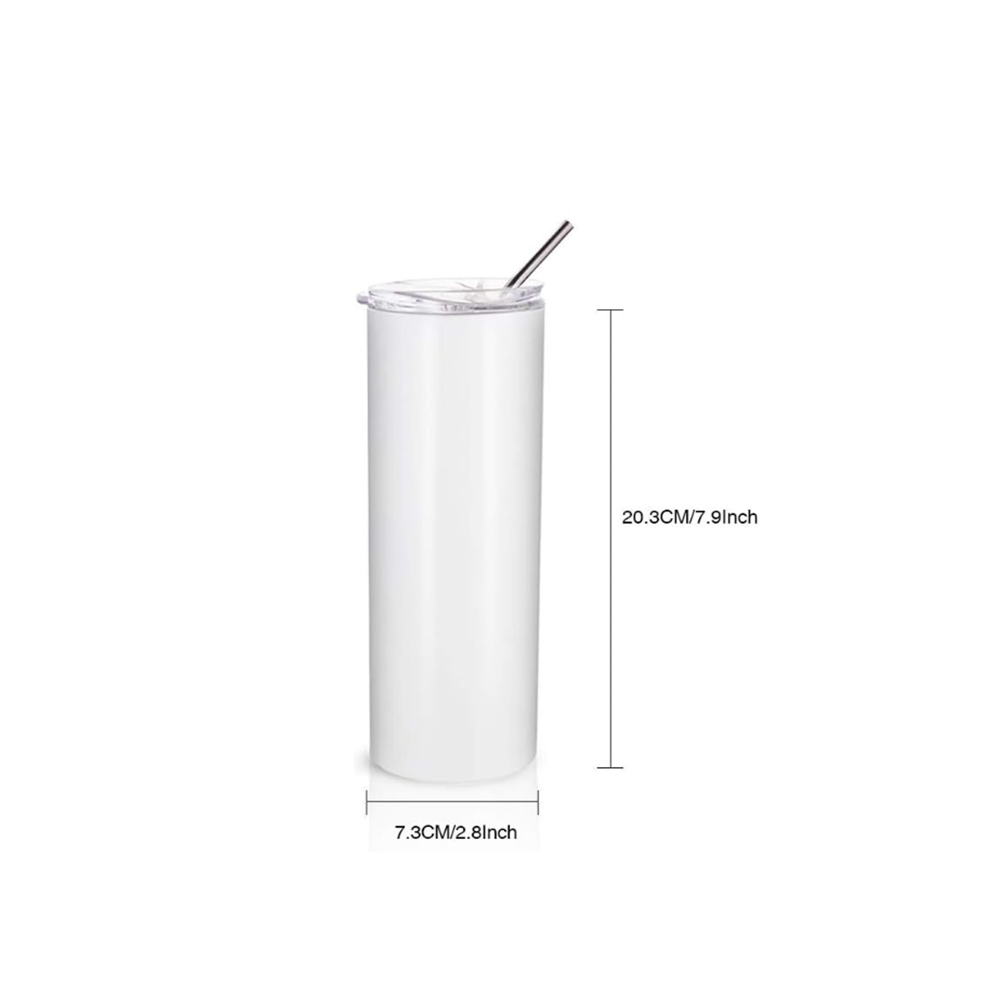 Customizable 20 oz Sublimation Tumbler Blank 2