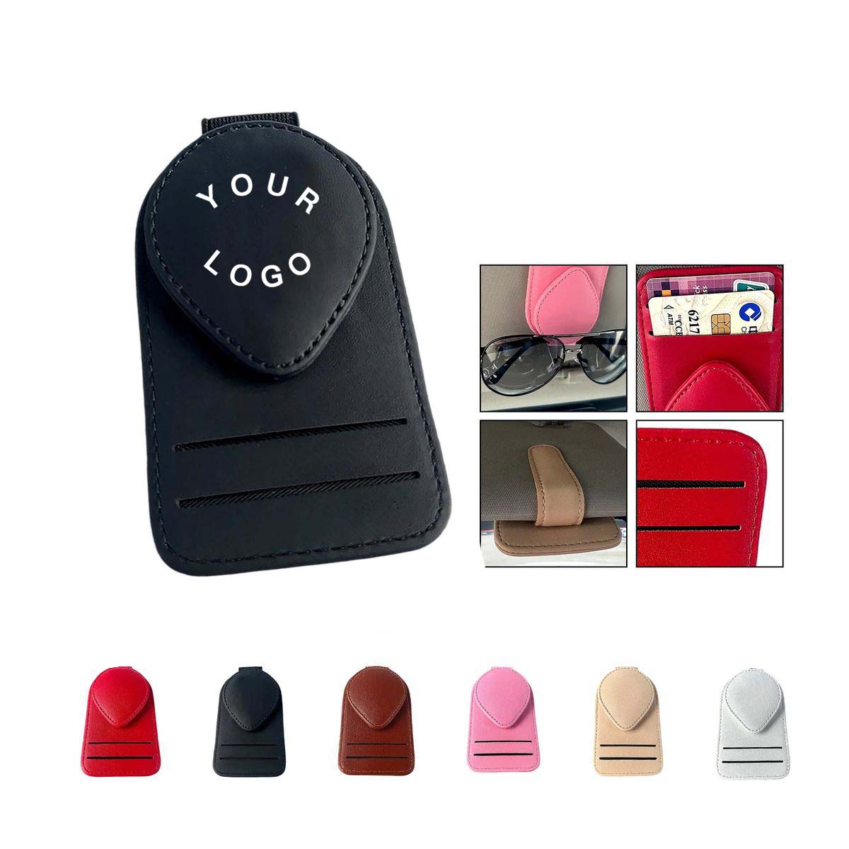 Multi Function Car Visor Organizer for Sunglasses 2