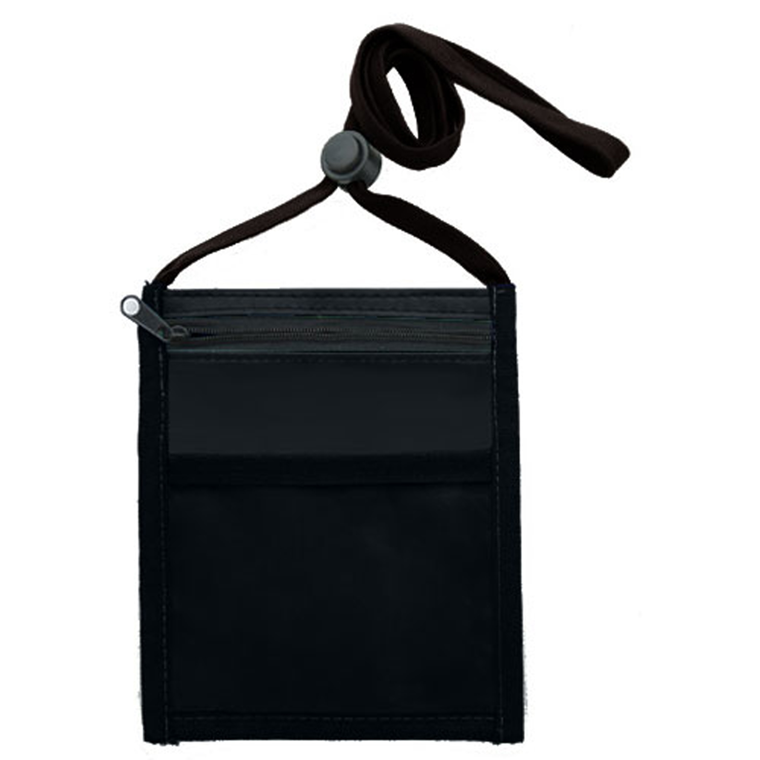 Nylon rPET Zippered Front Pocket Pouch