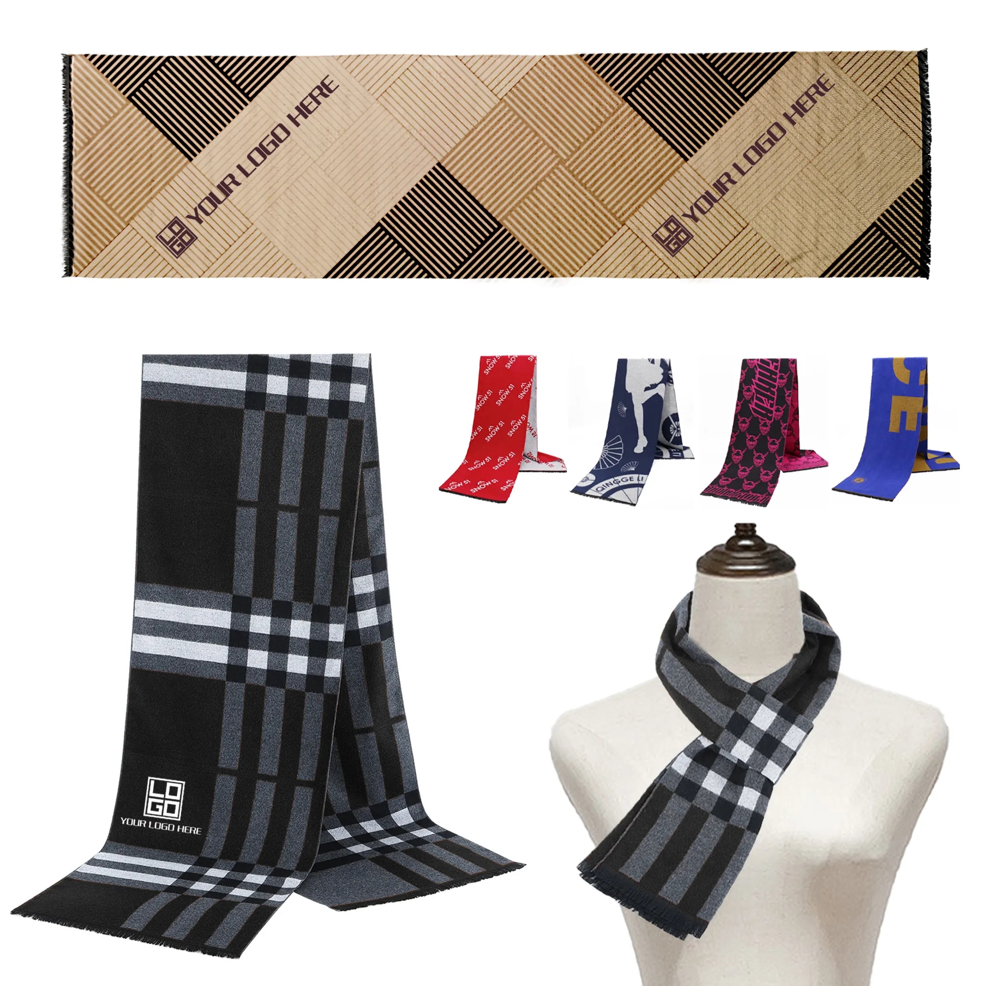 Premium Custom Winter Scarf 3