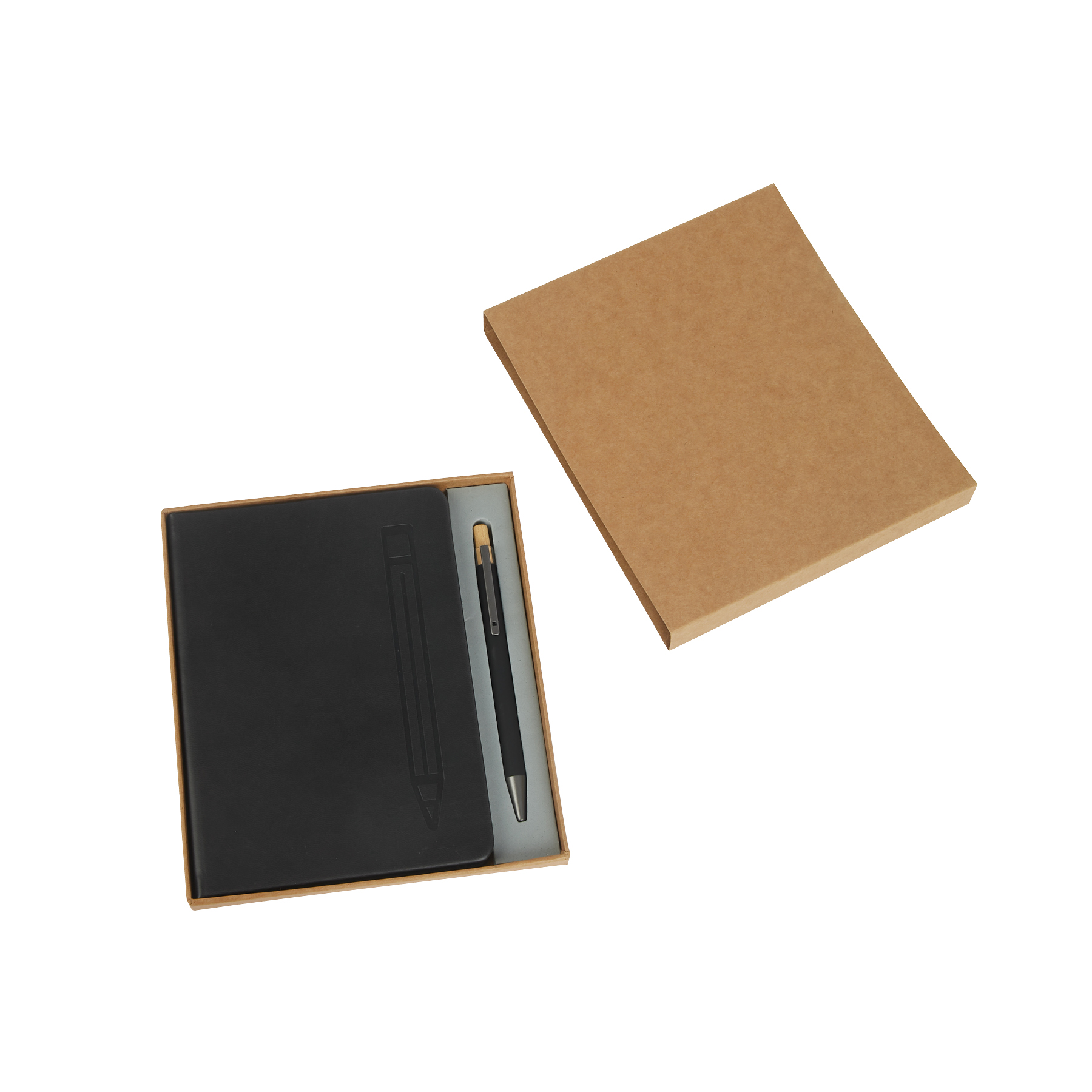 Manhattan II Gift Set w/ Magnetic Journal & Recycled Pen 2