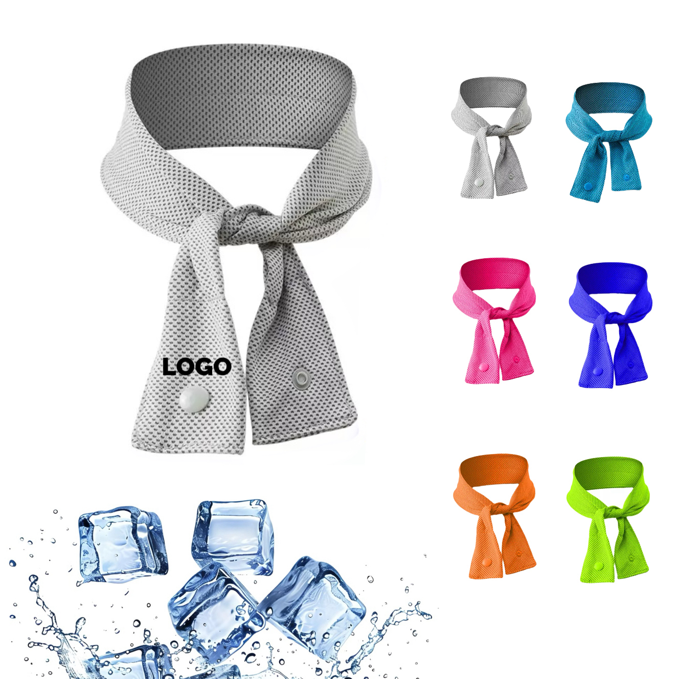MOQ 10 pcs Magic Ice Scarf 2