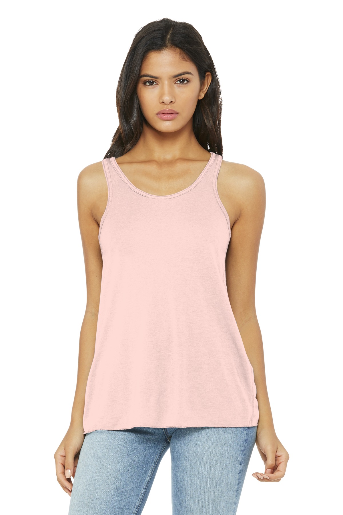 BELLA+CANVAS Women's Flowy Racerback Tank. BC8800 8