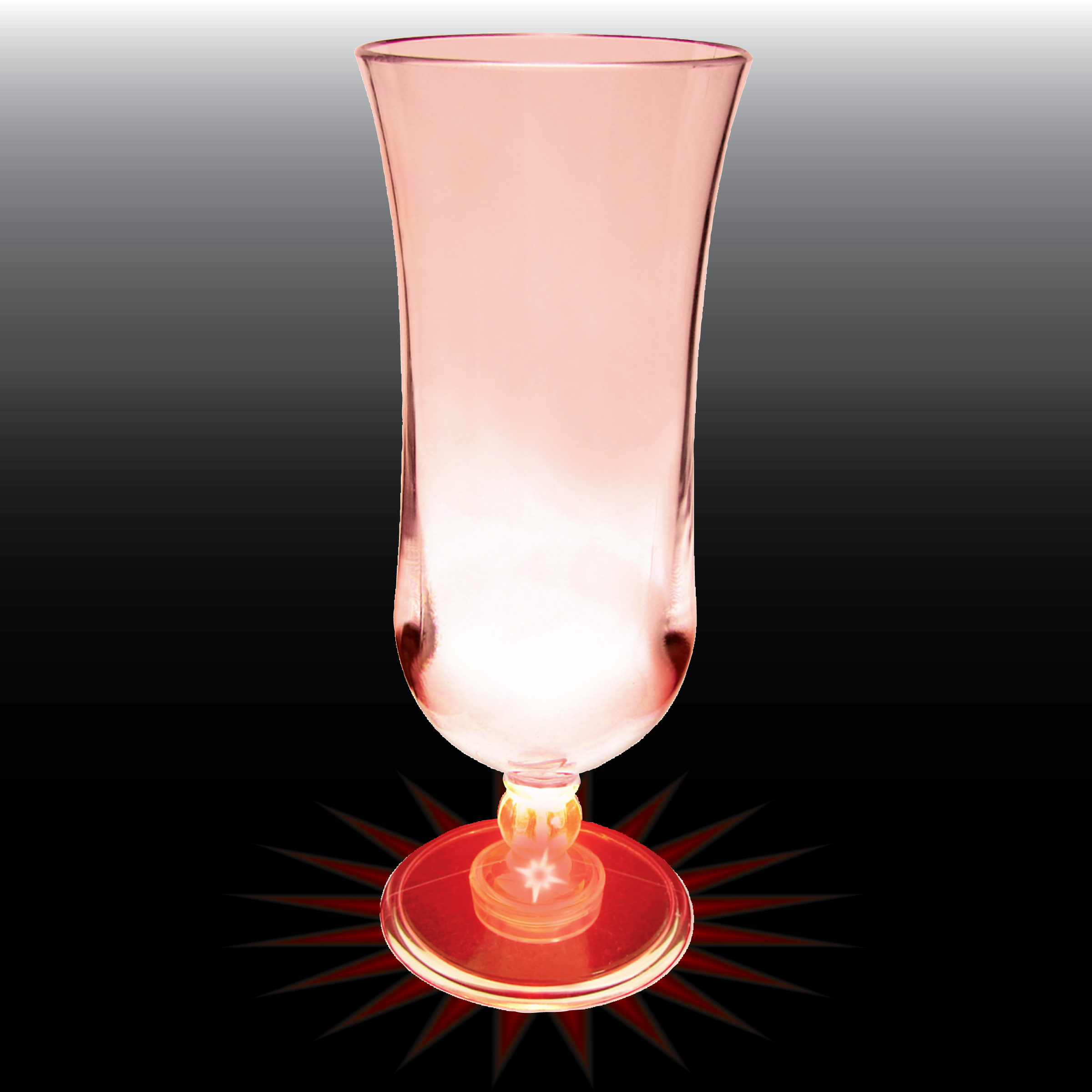 15oz Light Up Plastic Hurricane Glass 10