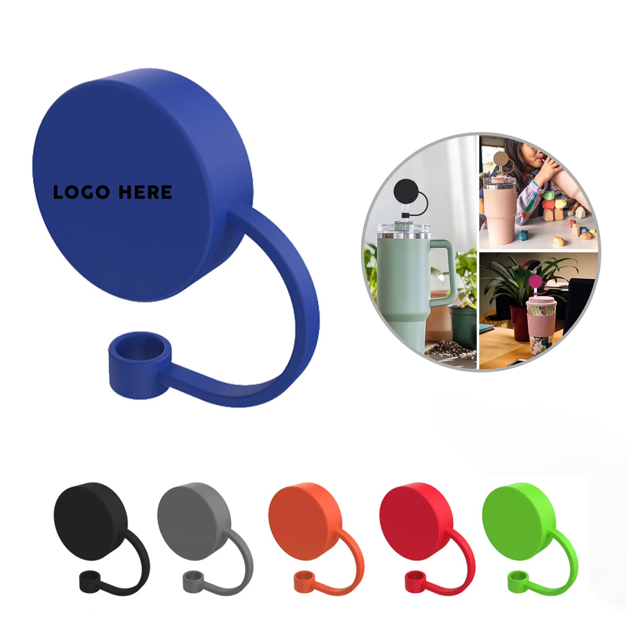 Silicone Straw Cap 4