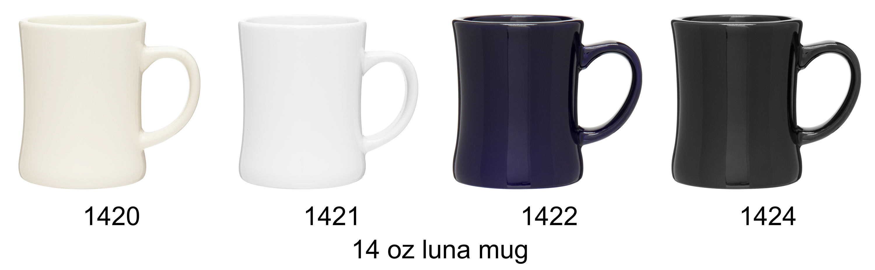 14 oz luna mug