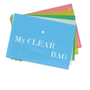 A4 Waterproof Plastic Button Folder 2