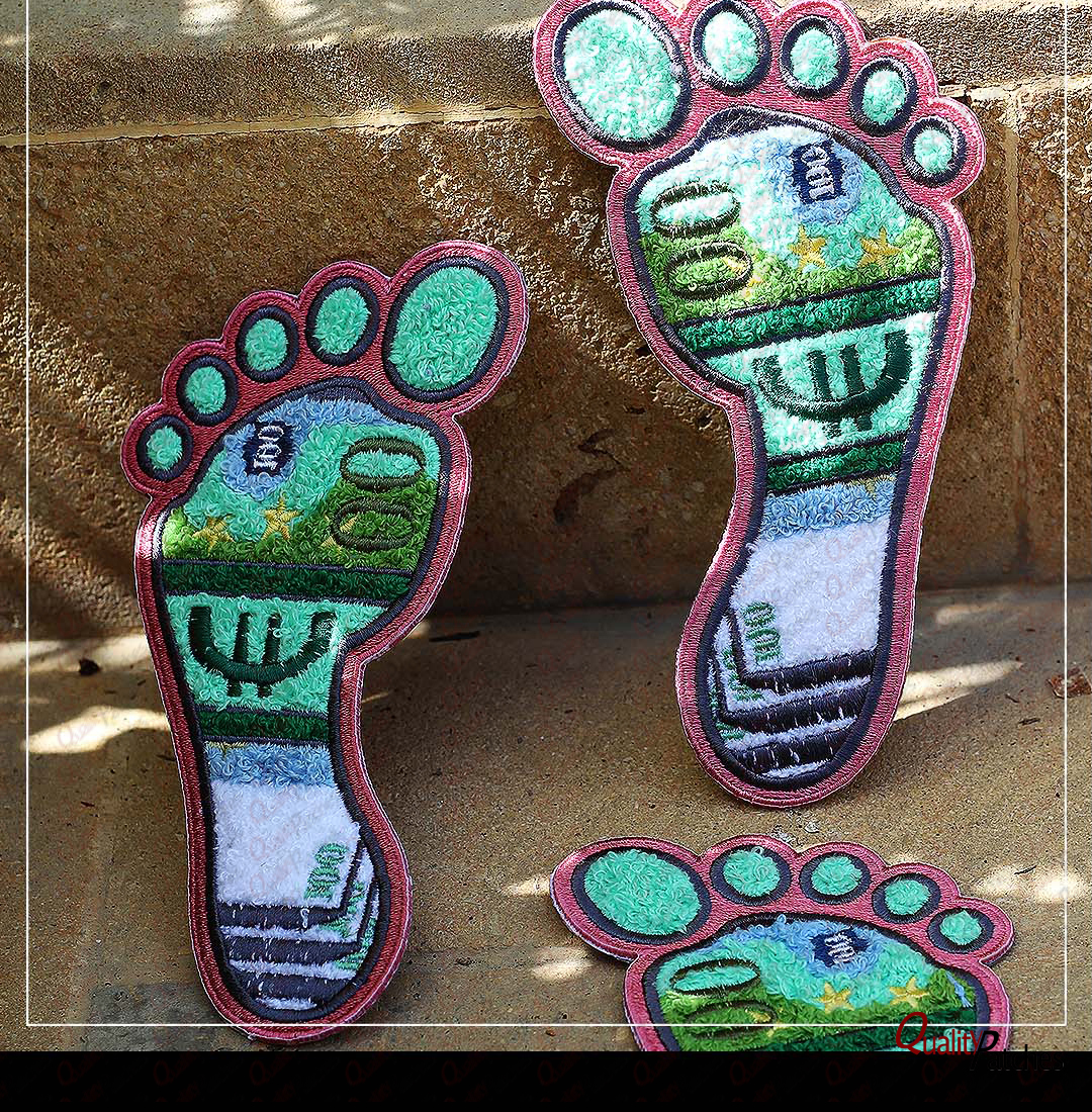 Custom Die Cut Embroidered Patches 40