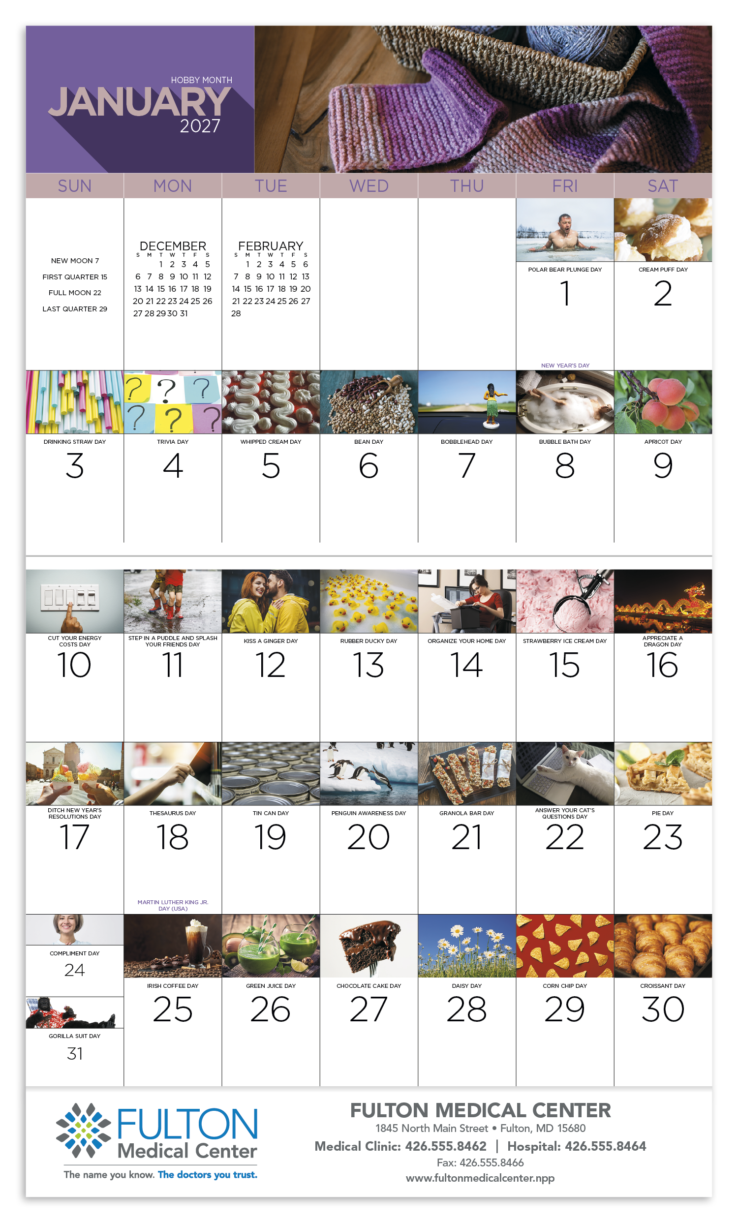 Good Value™ National Day - Stapled Calendar 41