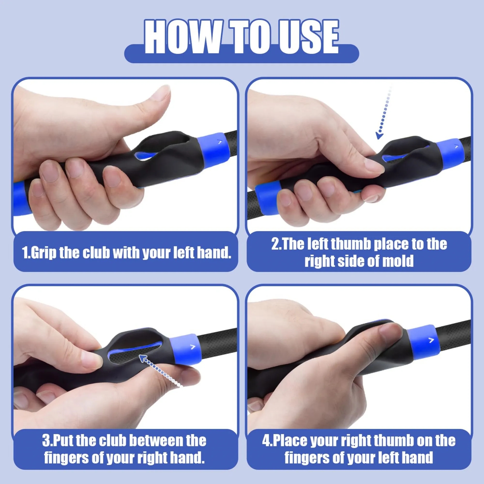 Golf Grip Training Swing Aid Tool 18