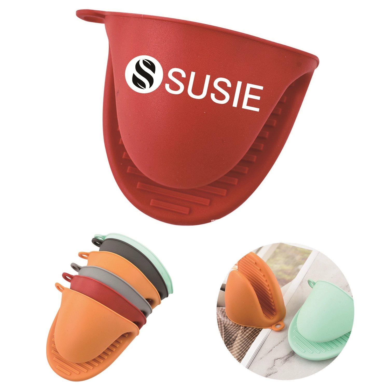 Silicone Cooking Pinch Grips Oven Mitts 1