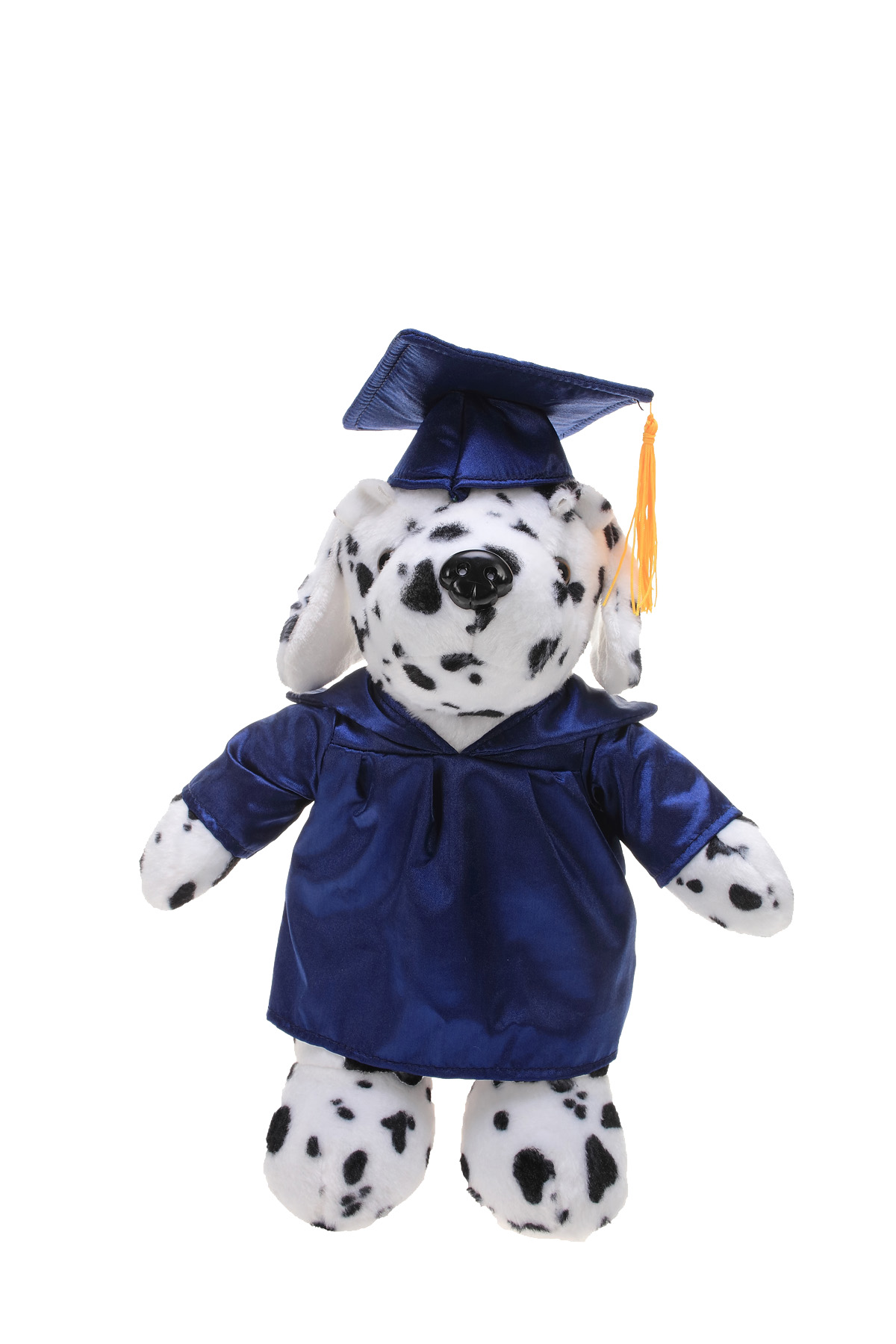 Soft Plush Dalmatian in Graduation Cap & Gown Stuffed Animal 4