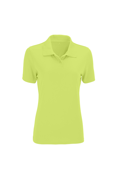 Women's Vansport Omega Solid Mesh Tech Polo 54