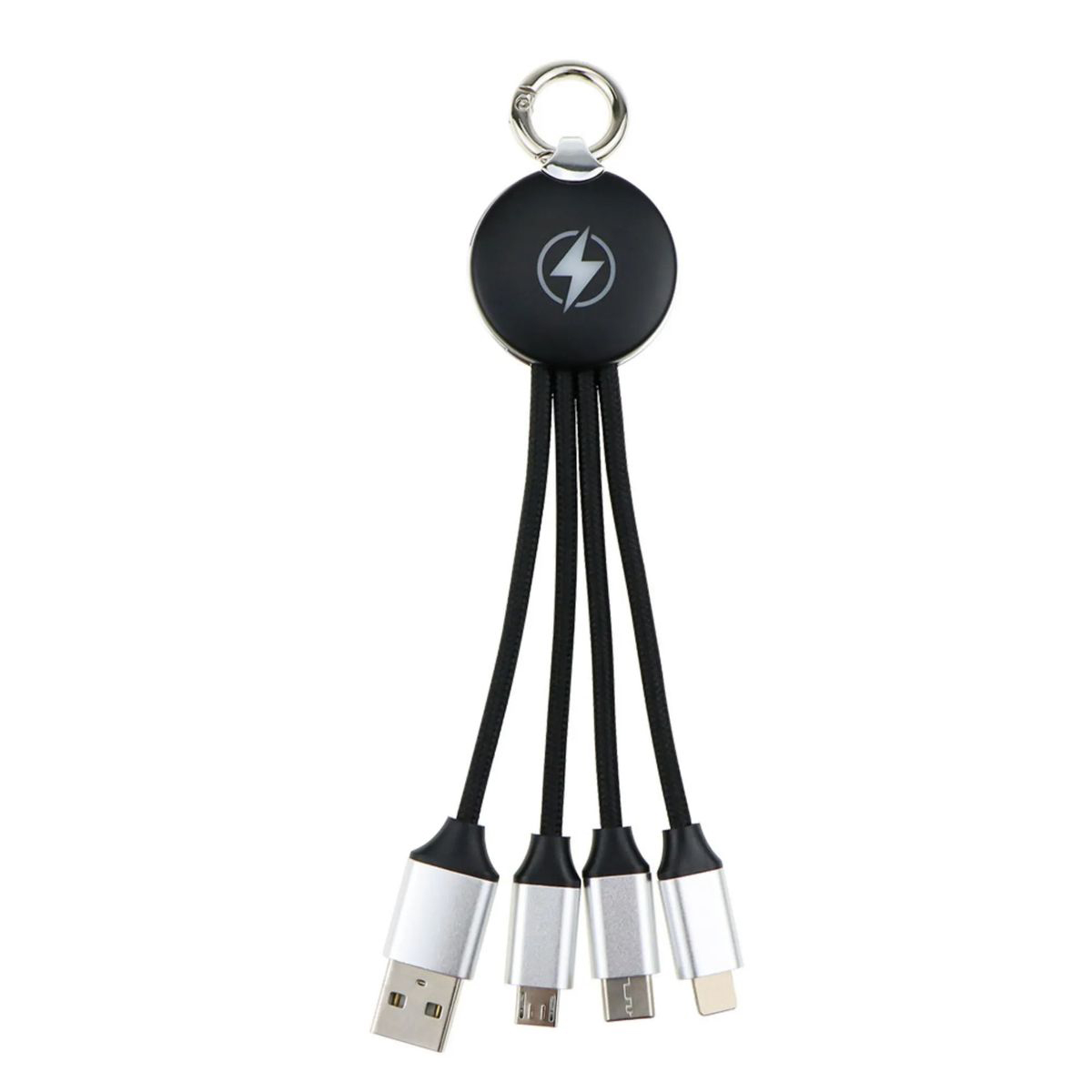 Plastic Glowing Logo Charging Cable 1