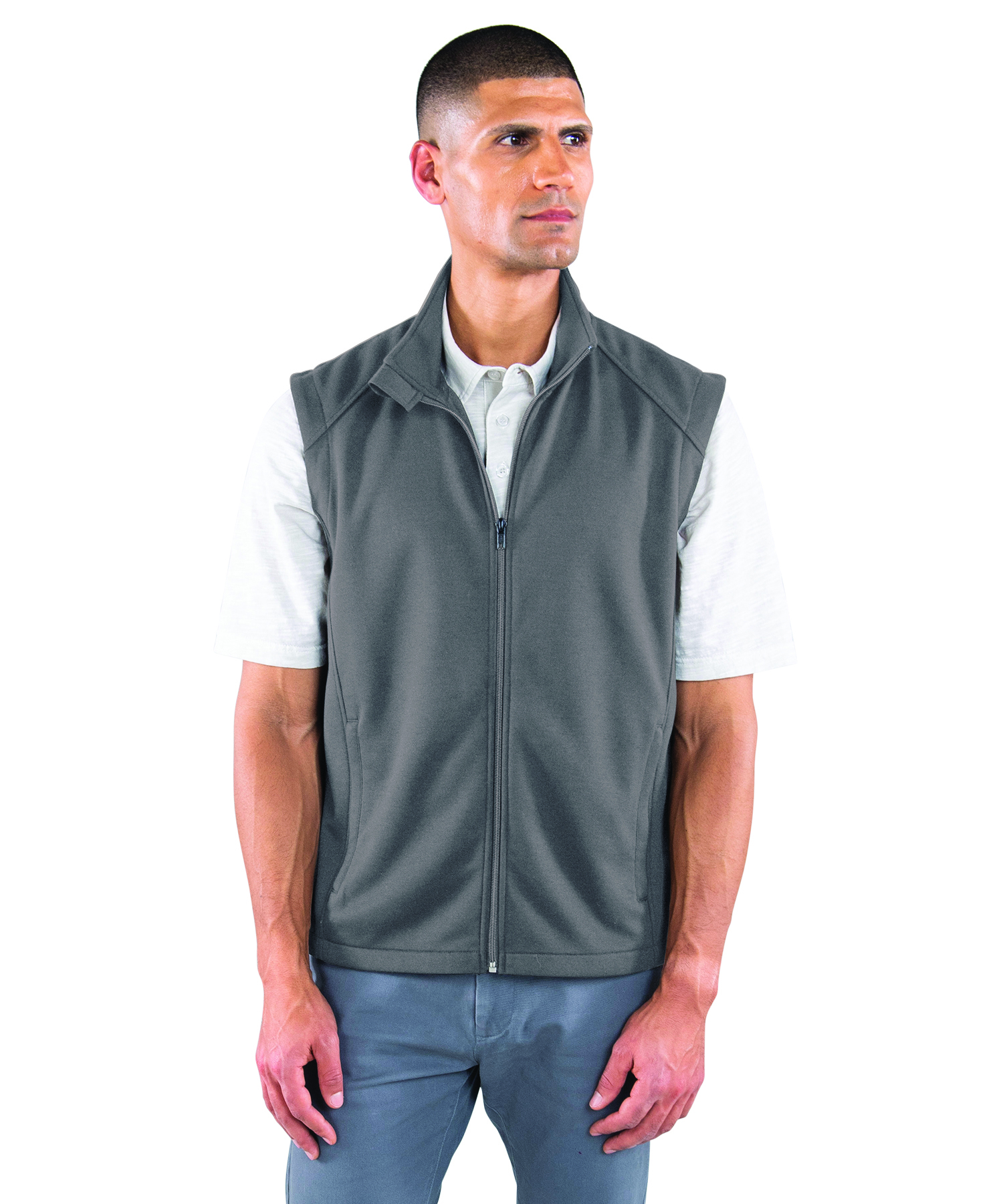 Men's Seaport Full Zip Performance Vest 17