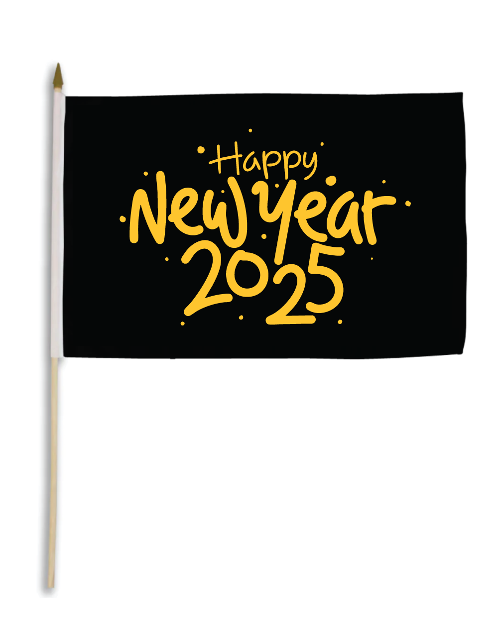 18 in. x 12 in. Custom Hand Held Flag