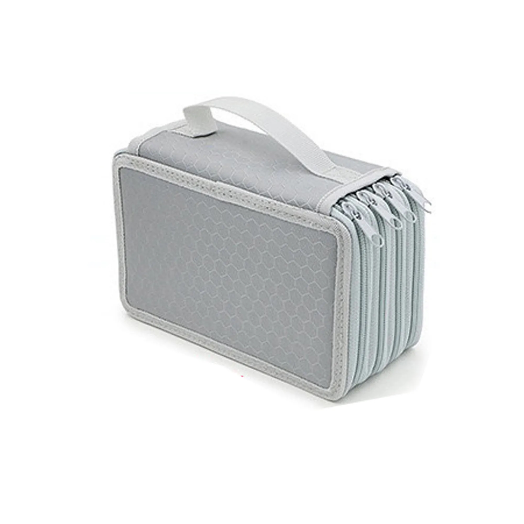 Big Capacity Pencil Case Holder Canvas MOQ 10pcs 9