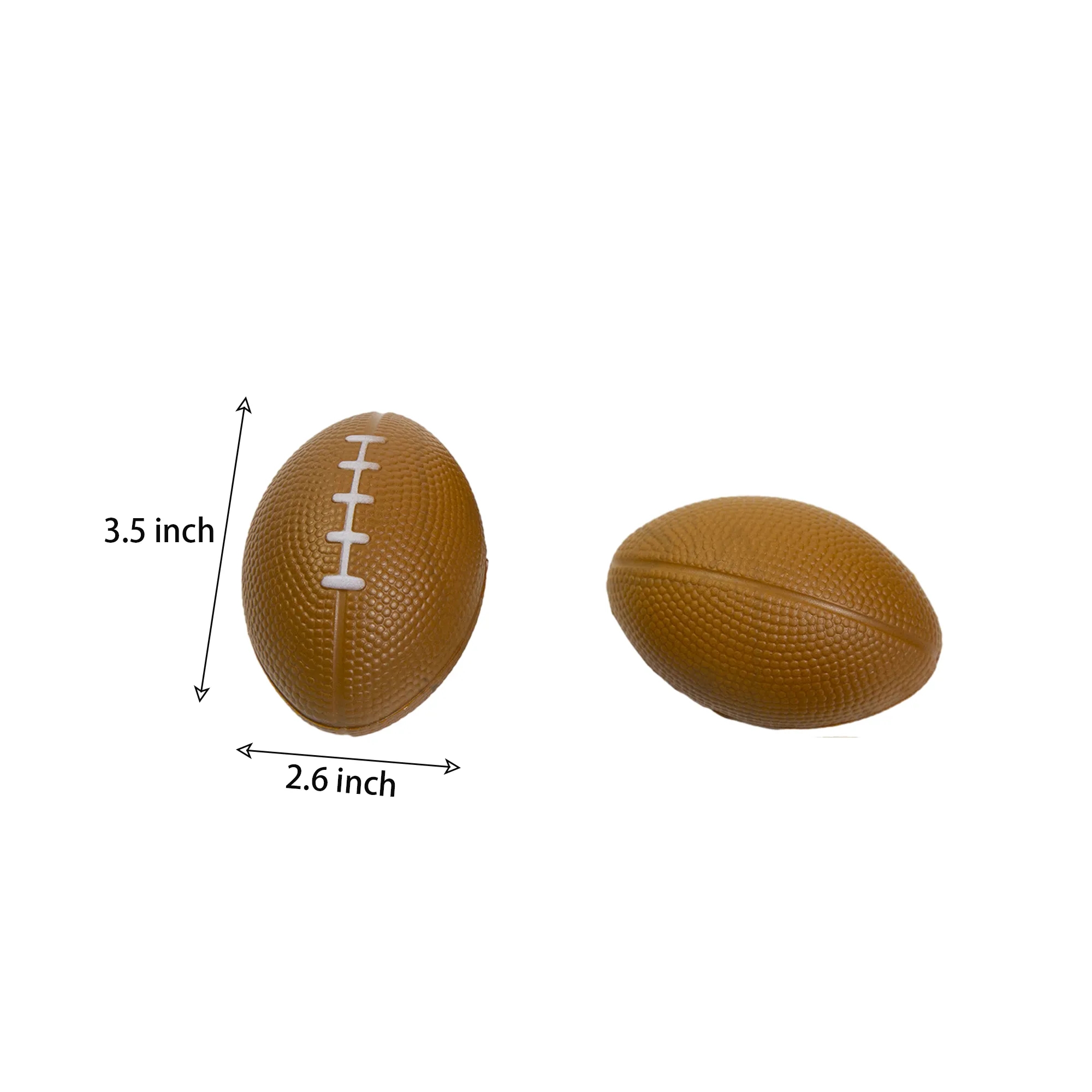 MOQ50 pcs PU Football Stress Reliever 2