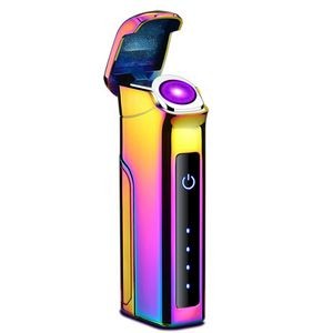 Spinning Halo Rechargeable Electric Arc Lighter With USB Charging 14