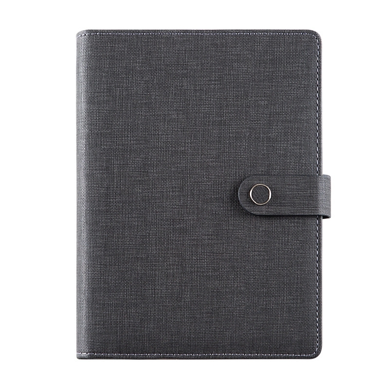 PU Leather A5 Business Travel Journal Binder Notebook 1